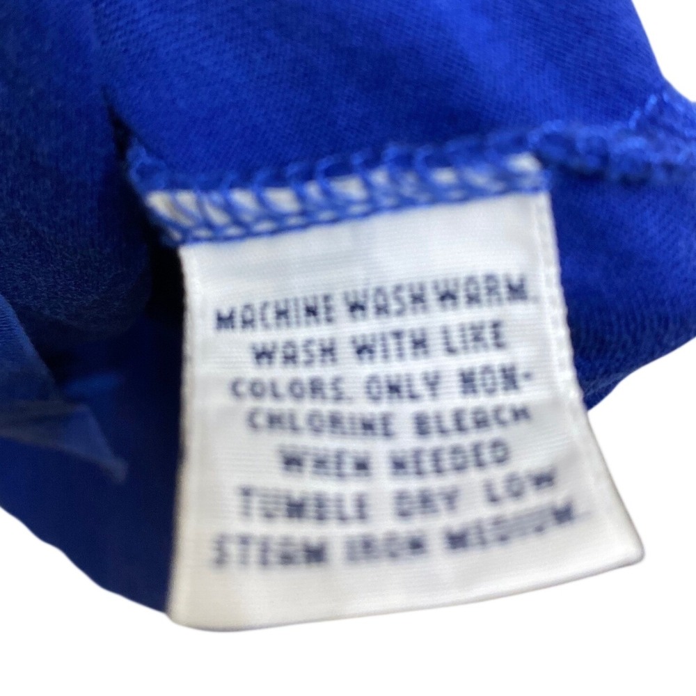 Polo Golf Ralph Lauren Royal Blue Pima Cotton Short Sleeve Polo Shirt Womens XL - Picture 4 of 5